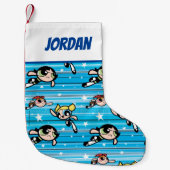 Powerpuff Girls Star Pattern Kleine Kerstsok (Voorkant)