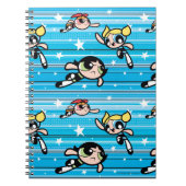 Powerpuff Girls Star Pattern Notitieboek (Voorkant)
