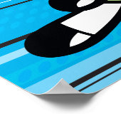 Powerpuff Girls Star Pattern Poster (Hoek)