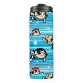 Powerpuff Girls Star Pattern Thermosbeker (Voorkant)