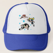 Powerpuff Girls Star Pattern Trucker Pet (Voorkant)