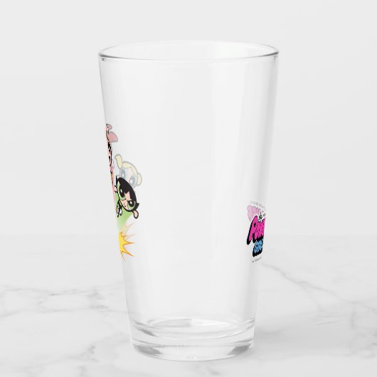 Powerpuff Girls starten in de lucht Glas (Links)