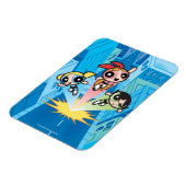 Powerpuff Girls starten in de lucht Magneet (Linkerzijde)