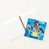 Powerpuff Girls starten in de lucht Notitieboek (Binnen)