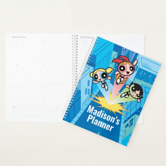 Powerpuff Girls starten in de lucht Planner (Display)