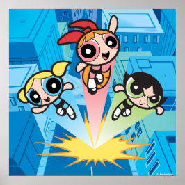 Powerpuff Girls starten in de lucht Poster