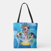 Powerpuff Girls starten in de lucht Tote Bag (Achterkant)