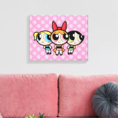 Powerpuff Girls: Suiker, specerijen en alles wat N Canvas Afdruk (Insitu (Woonkamer))