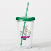 Powerpuff Girls Super Fierce Acryl Drinkbeker (Achterkant)