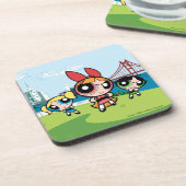 Powerpuff Girls Super Fierce Bier Onderzetter (Linkerzijde)