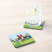 Powerpuff Girls Super Fierce Bier Onderzetter (Rechterzijde)