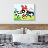Powerpuff Girls Super Fierce Canvas Afdruk (Insitu (Slaapkamer))