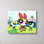 Powerpuff Girls Super Fierce Canvas Afdruk (Voorkant)