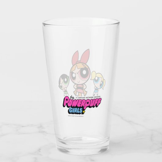 Powerpuff Girls Super Fierce Glas (Achterkant)