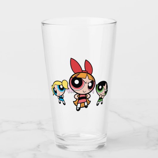 Powerpuff Girls Super Fierce Glas (Voorkant)