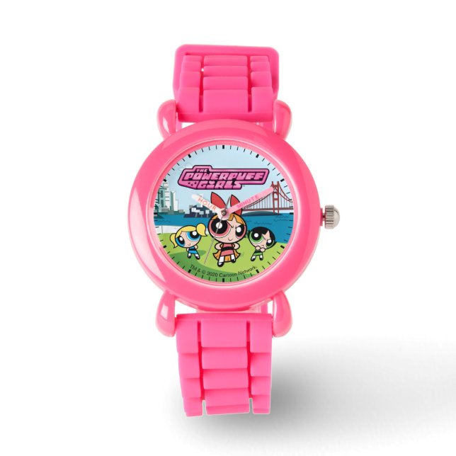 Powerpuff Girls Super Fierce Horloge (Voorkant)