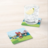 Powerpuff Girls Super Fierce Kartonnen Onderzetters (Insitu)