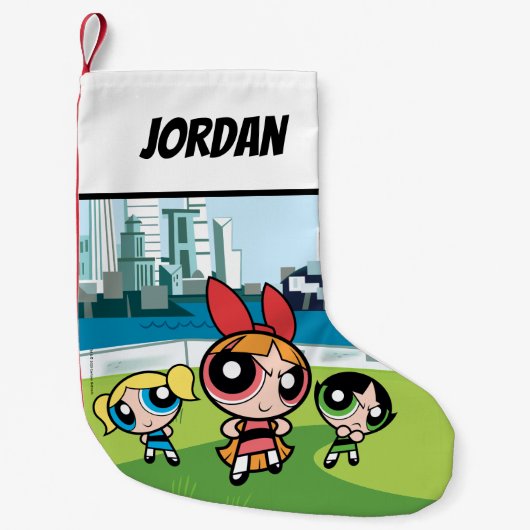 Powerpuff Girls Super Fierce Kleine Kerstsok (Voorkant)