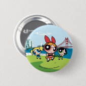 Powerpuff Girls Super Fierce Ronde Button 5,7 Cm (Voorkant /achterkant)