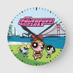 Powerpuff Girls Super Fierce Ronde Klok