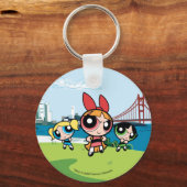 Powerpuff Girls Super Fierce Sleutelhanger (Voorkant)