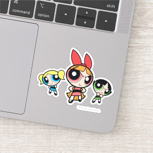 Powerpuff Girls Super Fierce Sticker