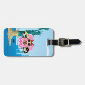 Powerpuff Girls Team Geweldige Bagagelabel (Voorkant horizontaal)