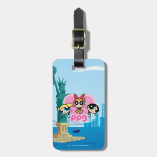 Powerpuff Girls Team Geweldige Bagagelabel