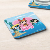 Powerpuff Girls Team Geweldige Bier Onderzetter (Linkerzijde)