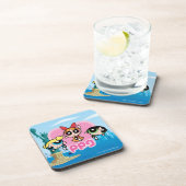 Powerpuff Girls Team Geweldige Bier Onderzetter (Rechterzijde)