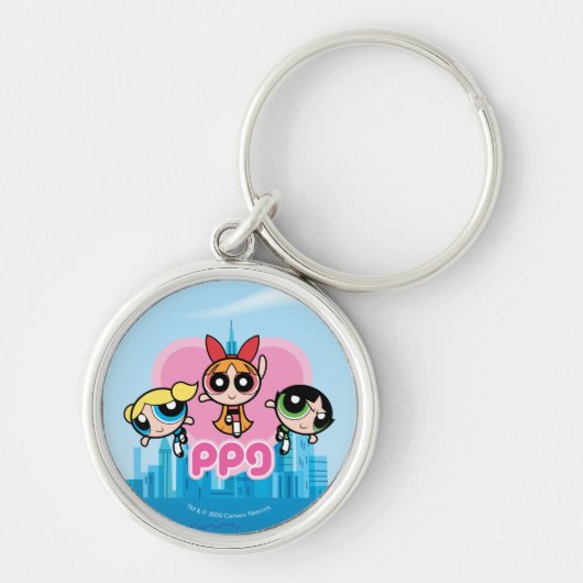 Powerpuff Girls Team Geweldige Sleutelhanger (Voorkant)