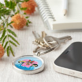 Powerpuff Girls Team Geweldige Sleutelhanger (Zijkant)