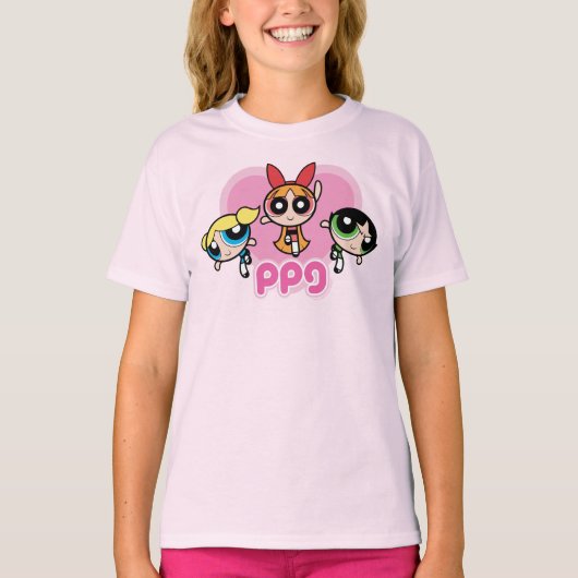 Powerpuff Girls Team Geweldige T-shirt (Voorkant)
