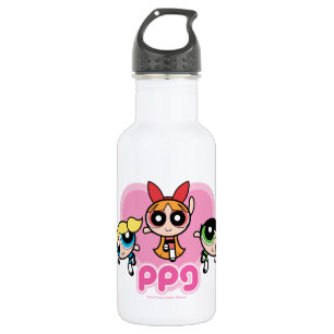 Powerpuff Girls Team Geweldige Waterfles
