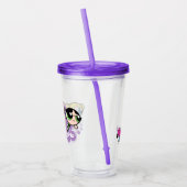 Powerpuff Girls Team Logo Acryl Drinkbeker (Links)
