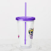 Powerpuff Girls Team Logo Acryl Drinkbeker (Rechts)