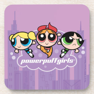 Powerpuff Girls Team Logo Bier Onderzetter