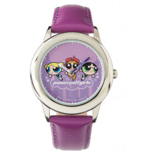 Powerpuff Girls Team Logo Horloge
