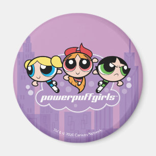 Powerpuff Girls Team Logo Magneet