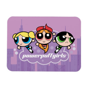 Powerpuff Girls Team Logo Magneet