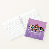 Powerpuff Girls Team Logo Notitieboek (Binnen)