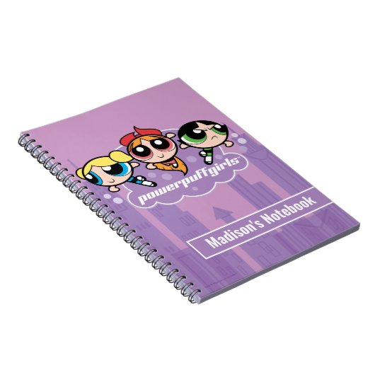 Powerpuff Girls Team Logo Notitieboek (Rechterzijde)