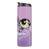 Powerpuff Girls Team Logo Thermosbeker (Geroteerd rechts)