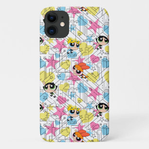 Powerpuff Girls Townsville Pattern Case-Mate iPhone Case