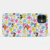 Powerpuff Girls Townsville Pattern Case-Mate iPhone Case (Achterkant (horizontaal))