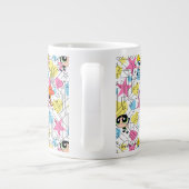 Powerpuff Girls Townsville Pattern Grote Koffiekop (Achterkant)