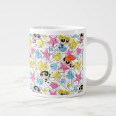Powerpuff Girls Townsville Pattern Grote Koffiekop (Rechts)