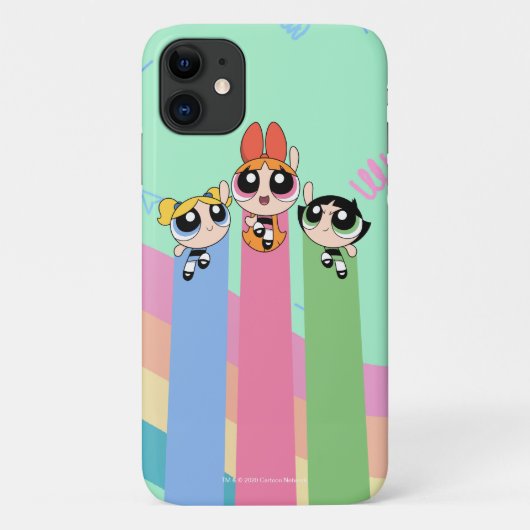 Powerpuff Girls vliegen hoog Case-Mate iPhone Case (Achterkant)