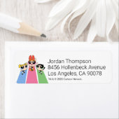 Powerpuff Girls vliegen hoog Etiket (Insitu)