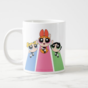 Powerpuff Girls vliegen hoog Grote Koffiekop